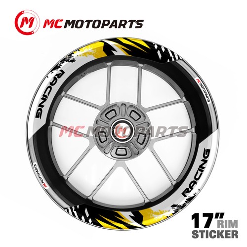 Rim wheel sticker vinyl - 17'',
