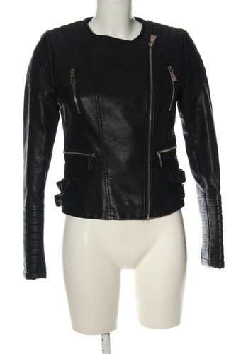 Flamant rose veste cuir - rose, en