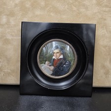 Miniature ancienne, Portrait
