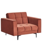 Fauteuil en Velours Dossier