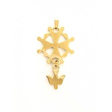 Pendentif croix Huguenote en