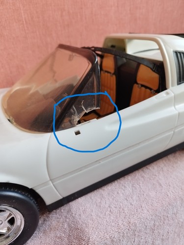 Voiture ferrari poupée barbie - ferrari,