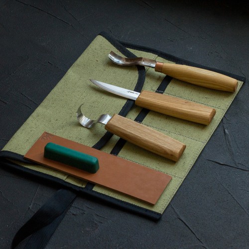 Spoon and kuksa - kuksa, set