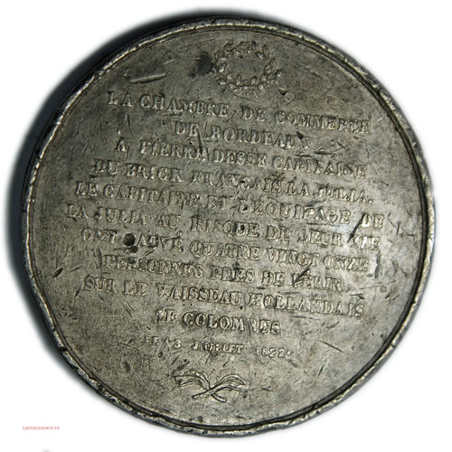 Louis xviii médaille - (fr1),