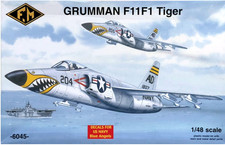 GRUMMAN F11F1 Tiger Fonderie Miniature | N° 6045 | 1:48