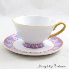 Tasse et soucoupe Zip Mrs Samovar DISNEYLAND PARIS La Belle et la Bête céramique