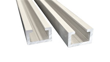 2er Ensemble 1m Aluminium