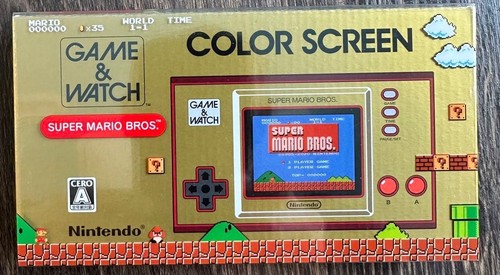 Game watch super mario bros - super,