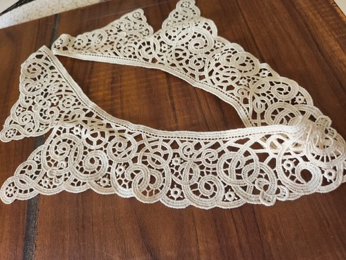 Ancien col tissu - col, en