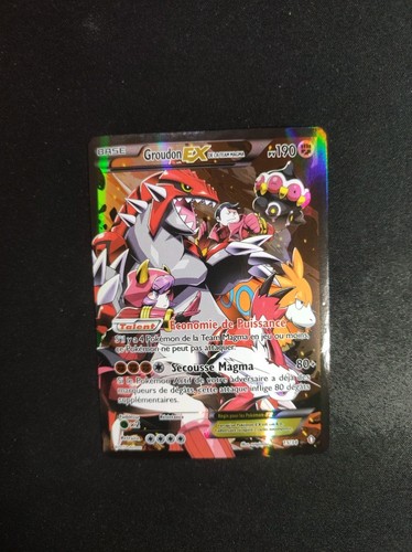 Carte pokémon groudon - ex, de