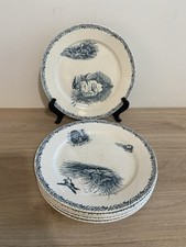 PEXONNE FENAL Frères, modèle CAMPAGNE 6x ASSIETTE PLATE - 22,5cm
