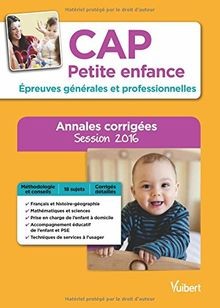 Cap petite enfance épreuves - petite,