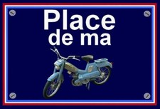 Plaque place ma - plaque, de