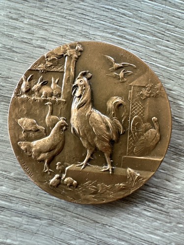 Medaille artistique ancienne - medaille,