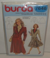 VINTAGE BURDA SEWING PATTERN -