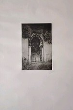 Gravure D Une Belle Porte