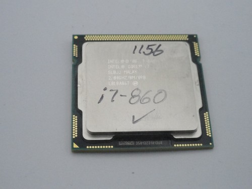 Intel core 860 cores - 4, 8