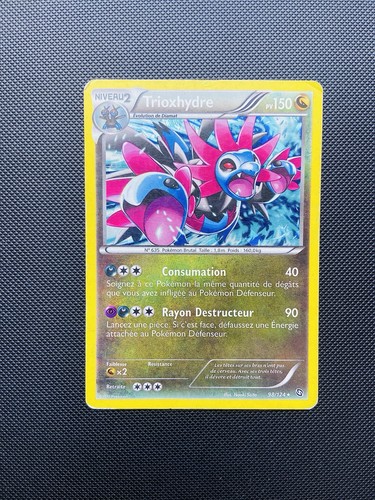 Carte pokémon trioxhydre - carte,