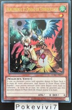 Carte YU-GI-OH! HURLUBERLU ET OISEAU DE VERROUILLAGE LCKC-FR077 UR NEUF