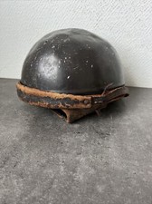 Ancien Casque De Motocycliste Geno Paris