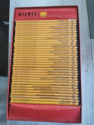 Coffret collection tintin - tintin, 35