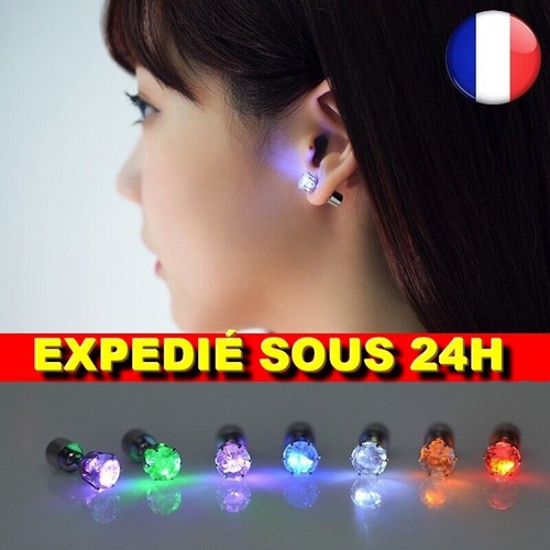 Boucles oreilles led - boucles, d'oreilles