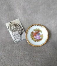 Assiette miniature décor