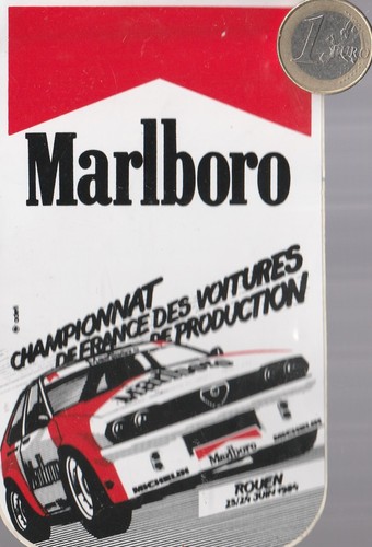 Autocollant marlboro - autocollant.,