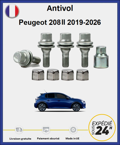 Ecrous antivol roues - antivol,