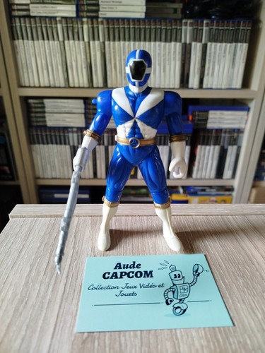 Figurine power rangers bleu - power,