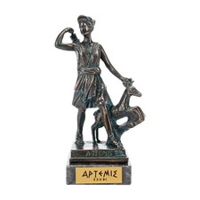 Statue en bronze Artémis