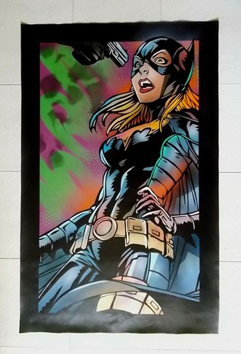 Fur bat woman grande - fur,