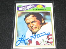 LEN HAUSS 1977 TOPPS 478