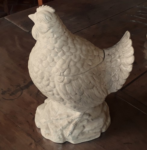 Poule céramique - poule,