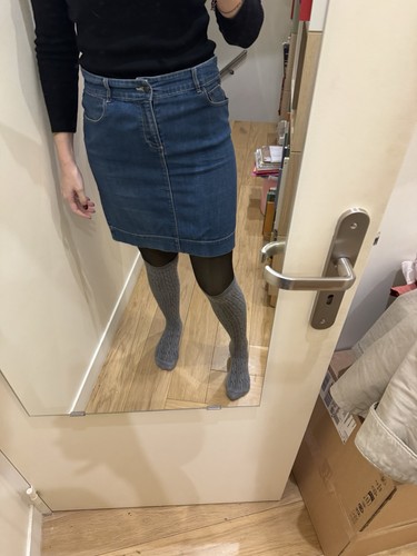 Jupe jean femme taille 40 - jean,