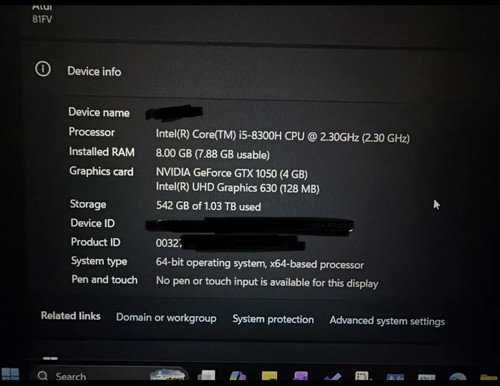 Lenovo legion y530 - legion, 81fv,