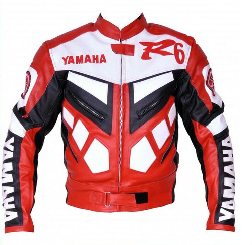 Yamaha veste motard cuir - veste, en