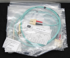 Lot de 6 x câble fibre optique 2m DUPLEX jarretière SC LC réseau ( BJ115 )