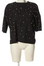 ZARA TRAFALUC Pull ras du cou Dames Pull T EU 36 noir-gris clair élégant