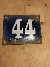 Plaque émaillée de rue