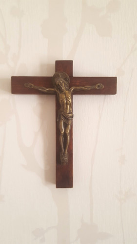 Grand crucifix croix bois - crucifix,