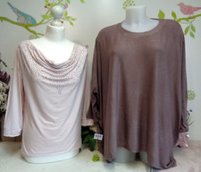 Lot vêtements occasion : Haut " Bréal ", Pull " Les p'tites bombes " - T: 40/42