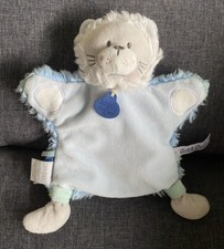 2412?Doudou Lion DOUDOU ET COMPAGNIE Marionnette Bleu Artik Cool