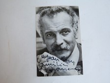 photographie dédicassée autographe Georges Brassens à Jean Loup... Dabadie