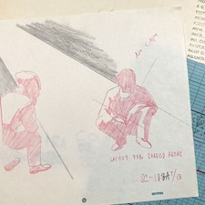 Tintin "Destination moon" (1959) Original Animation Drawing Group of 3