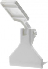 Arrêt vent PVC blanc jalousie persienne gauche droite longueur 105mm Volet store