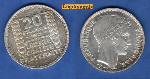 Francs turin 1929 sup - francs,