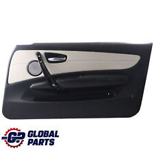 BMW E88 Carte de Porte Avant Droite Panneau de Porte Cuir Boston Gris Perle