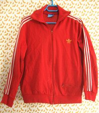 Veste Adidas Ventex Vintage Rouge Made in France 1 poche Jacket 70'S Homme - M