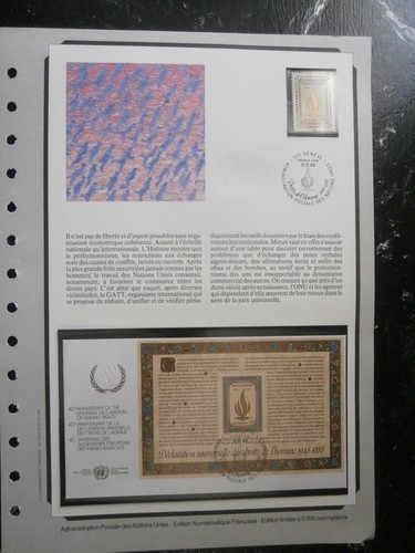Nations unies enveloppes - nations-unies, 6